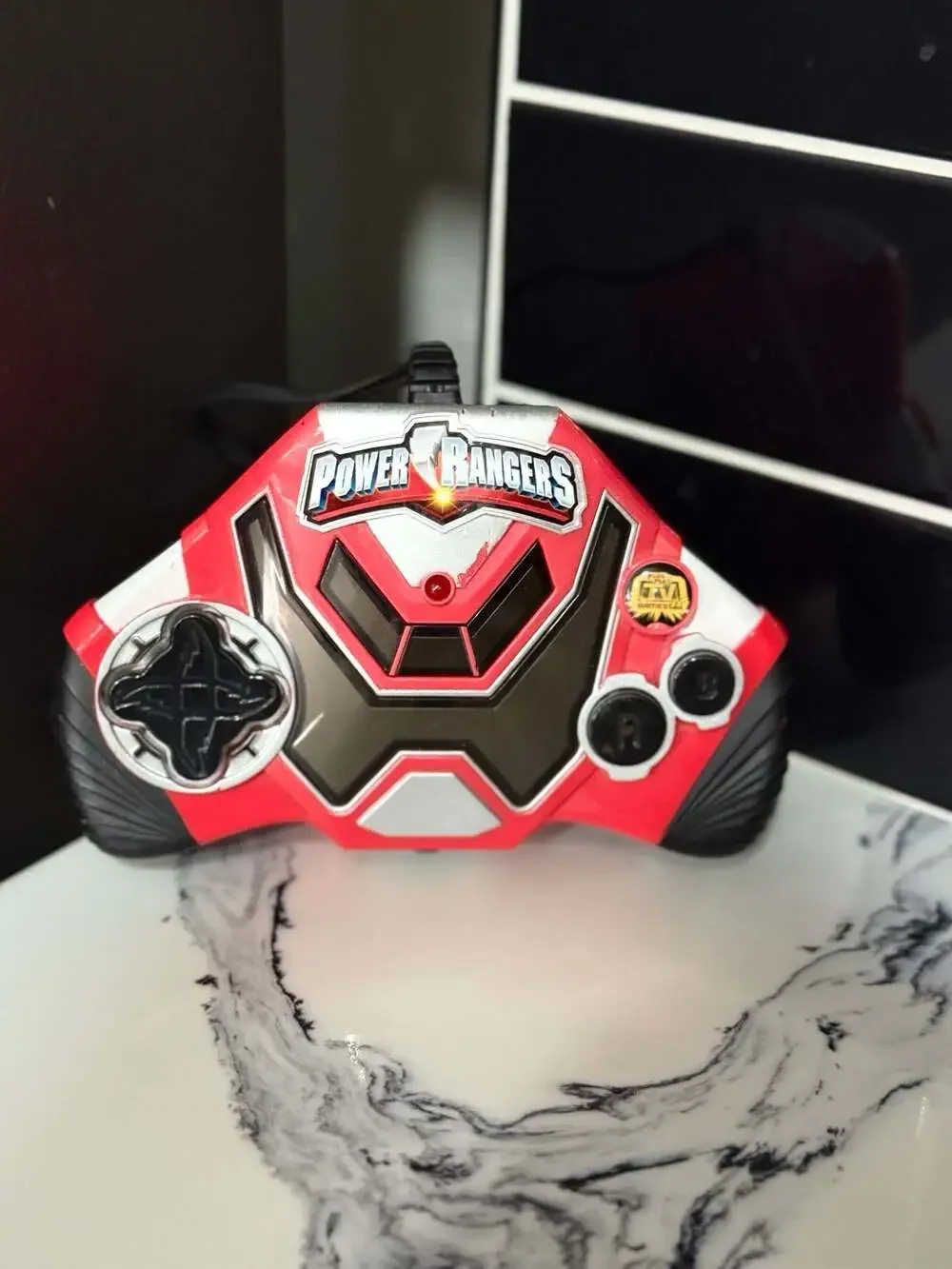 2006 Jakks Pacific Power Rangers Plug and Play TV Video Game Controller